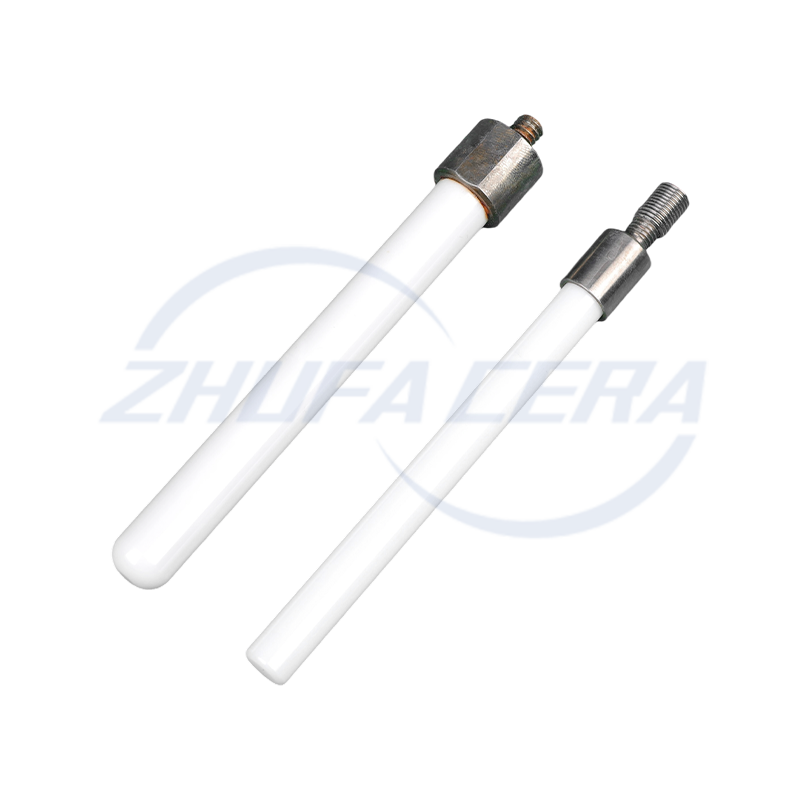Zirconia keramisk stang med metallhode