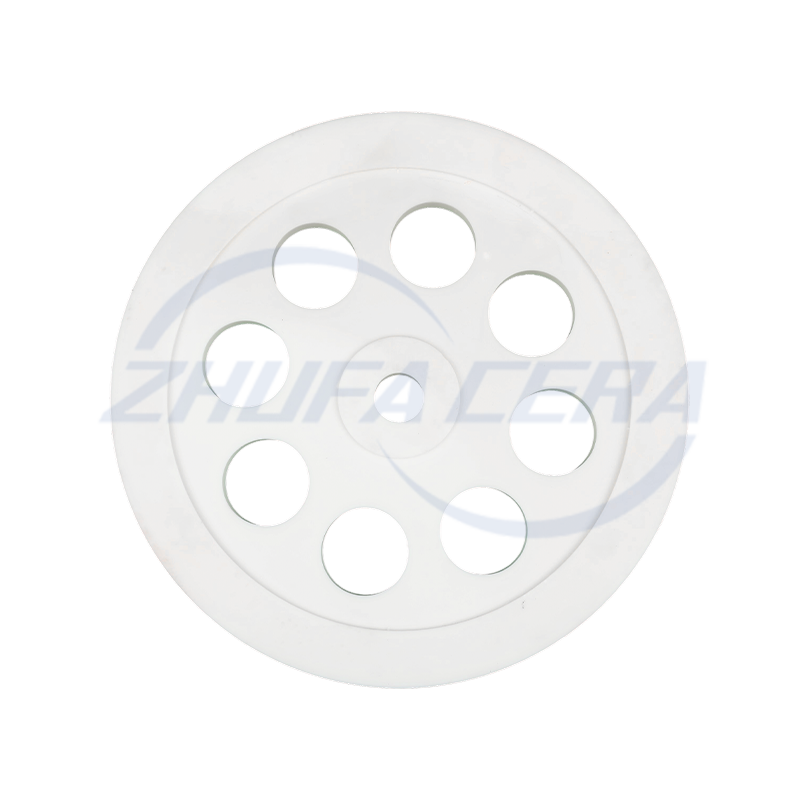 Alumina keramisk perforert skive